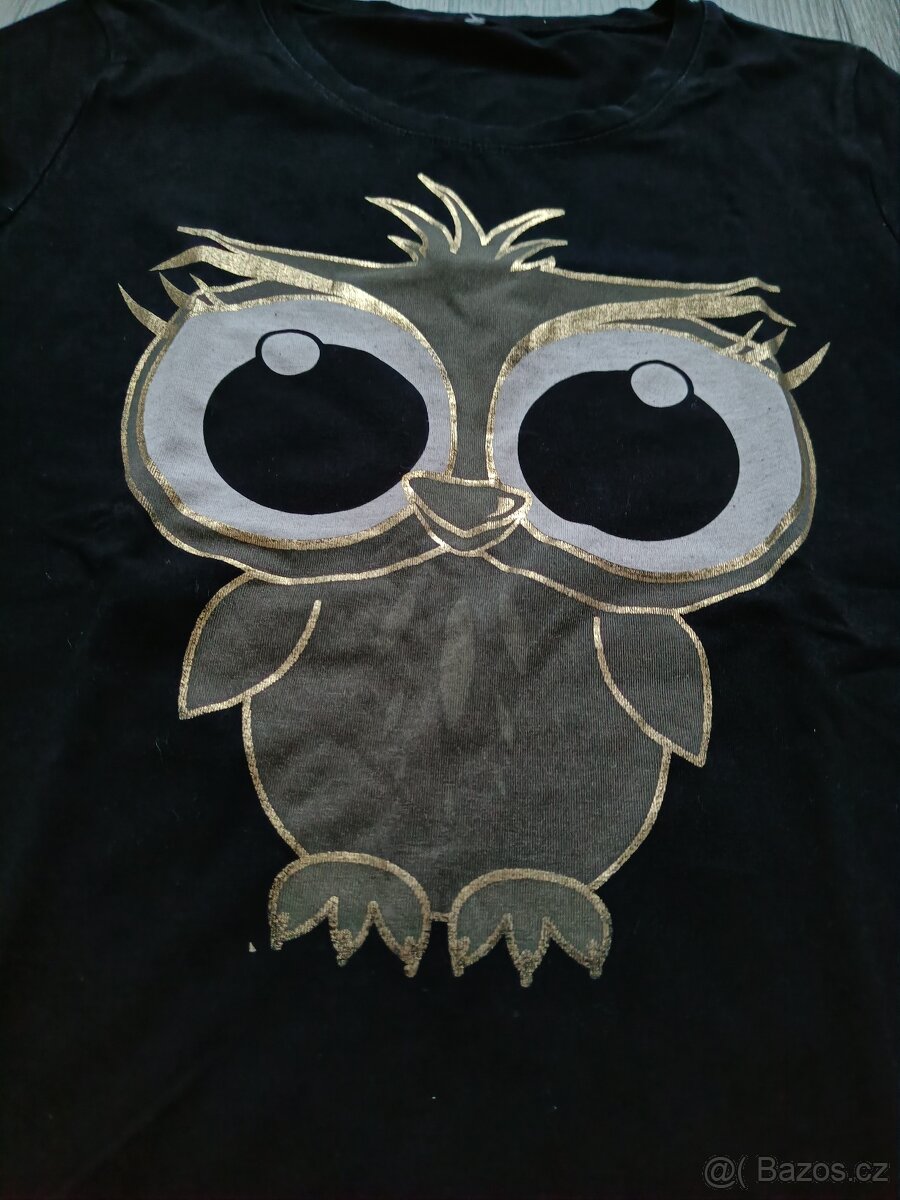 Triko se sovou vel. S/M - 4