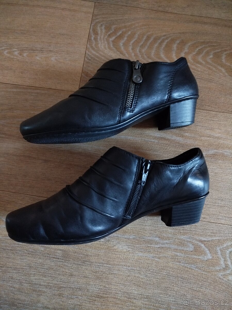 Černé boty Rieker, vel. 38 - 4