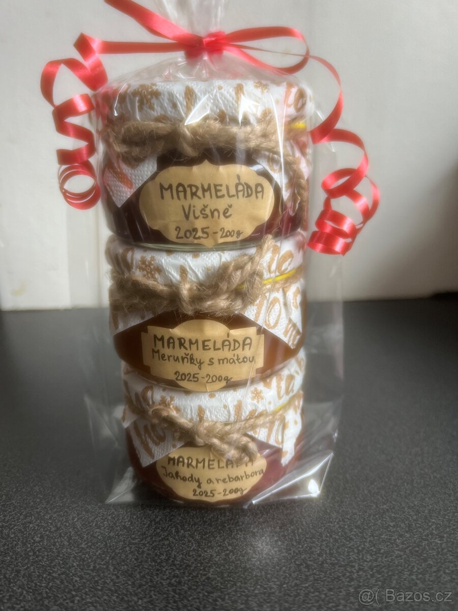 Domácí marmeláda - dárkové balíčky 3 x 200 g - 4