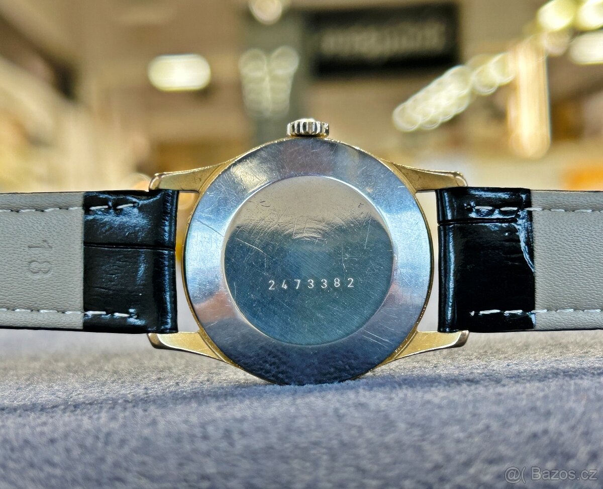 Československé mechanické vintage retro hodinky PRIM Datumat - 4