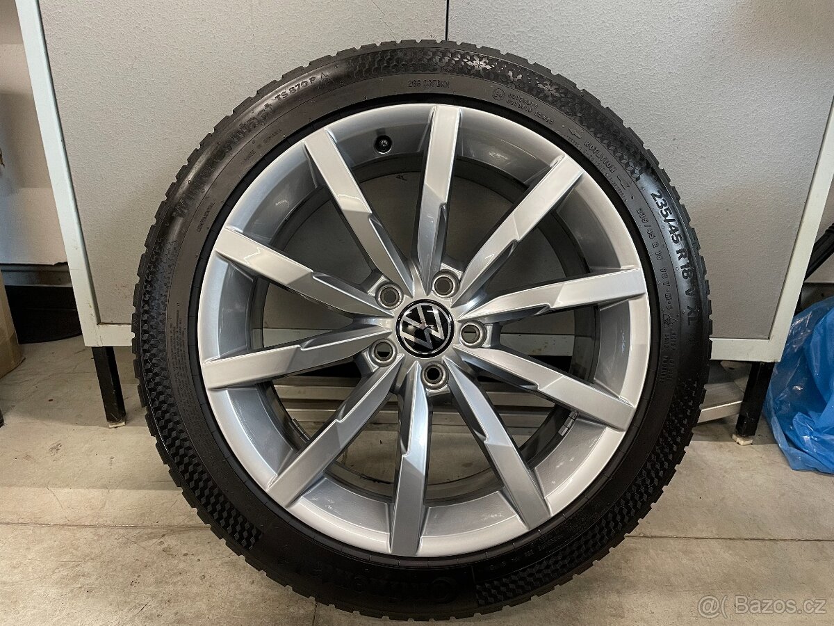 Originální kola VW Passat 5x112 R18 ZIMNÍ č.F135 - 4