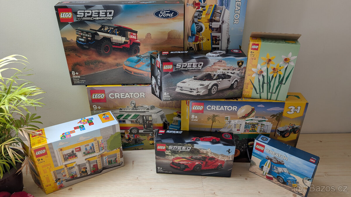 LEGO krabice + návody - 4