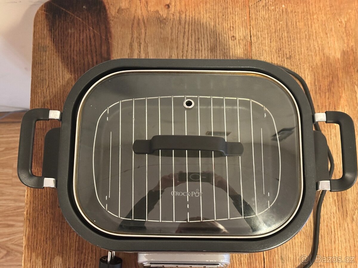 Multifunkční hrnec CrockPot (5,6ll) + NÁDOBA NAVÍC-TOP STAV - 4