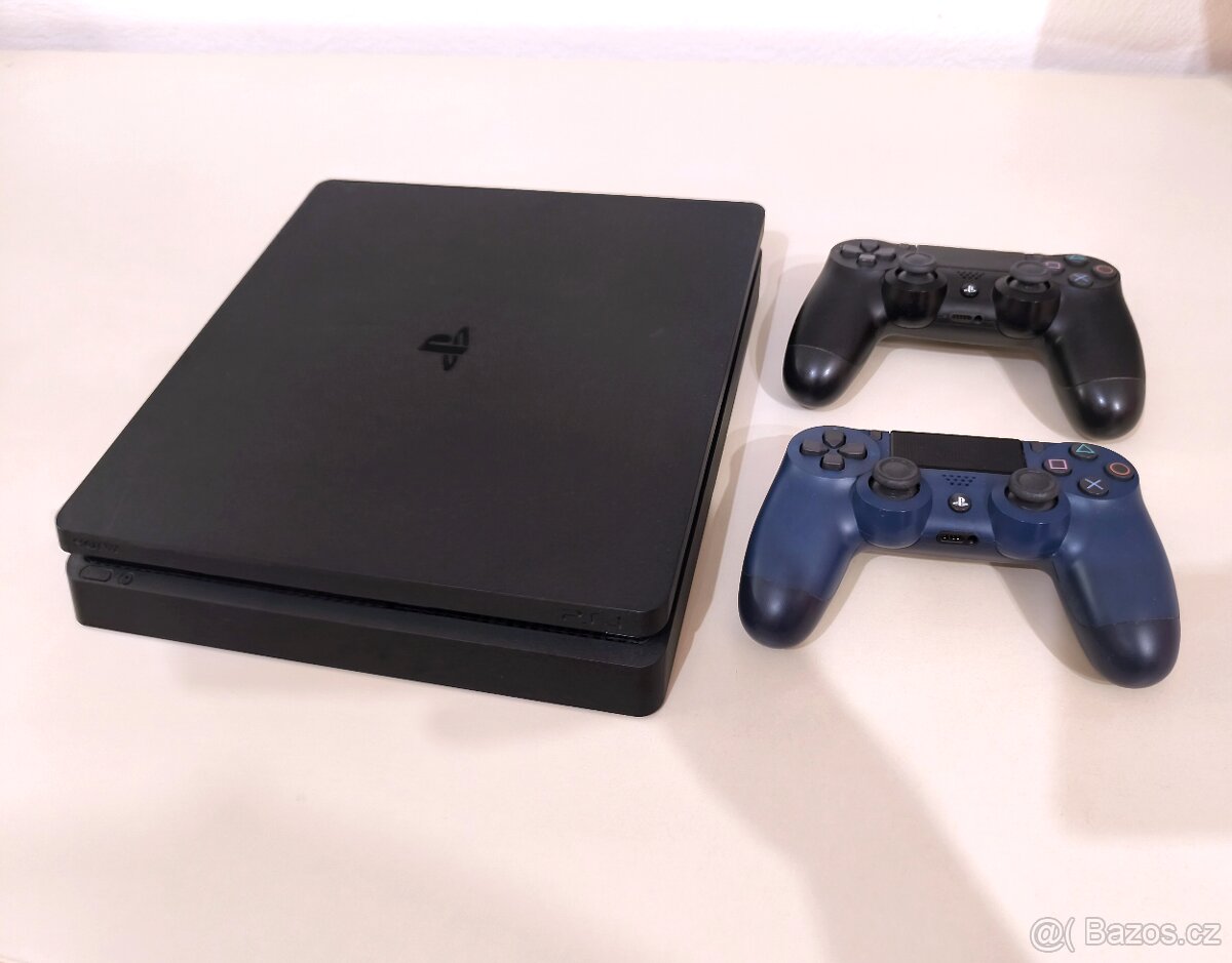 PlayStation 4 Slim 1TB + 2 ovladače a 7 her - 4