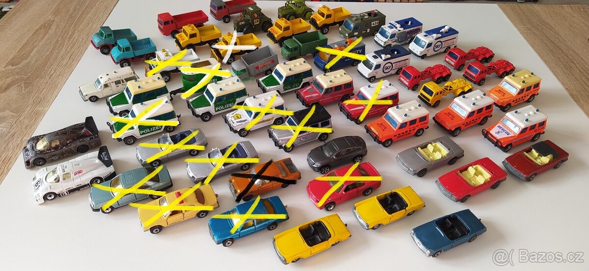 autíčka - modely Mercedes - 4