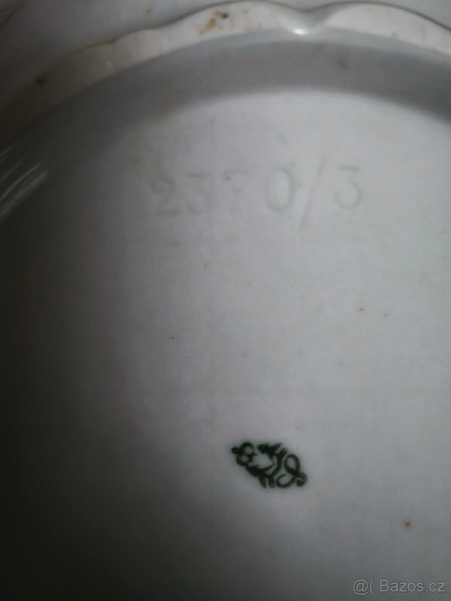 Starožitná porcelánová sada - 4