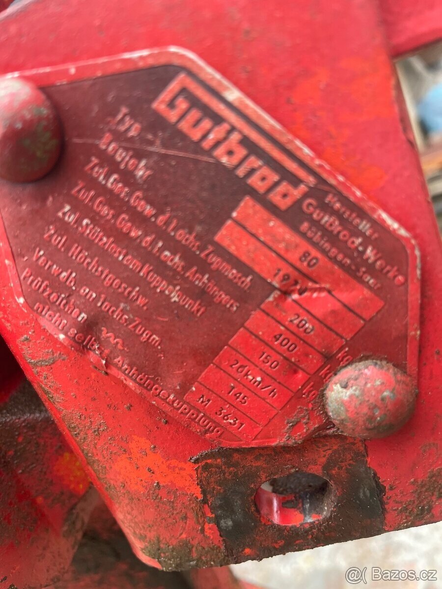 Převodovka Gutbrod T 45, Vari - Terra. Spojka 80 mm. - 4