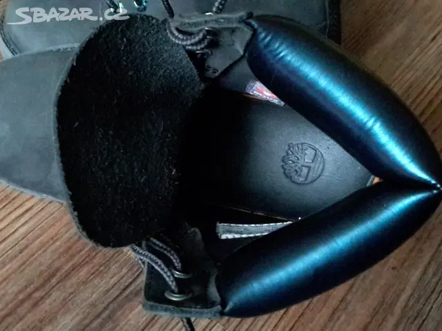 Dámské kožené boty TIMBERLAND - 4