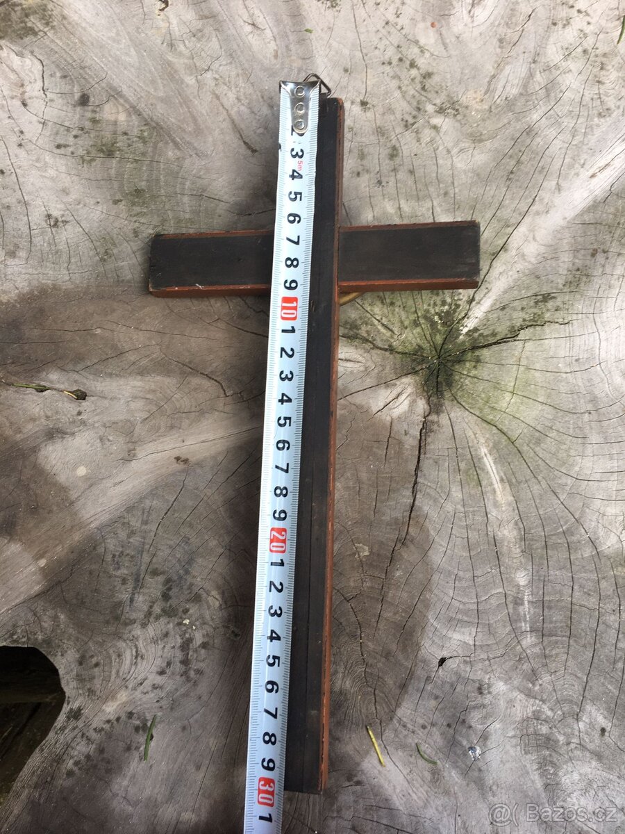 Kříž INRI starožitný - 4