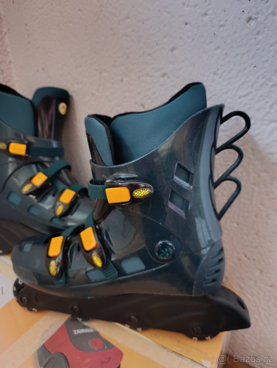 Kolečkové brusle. - 4