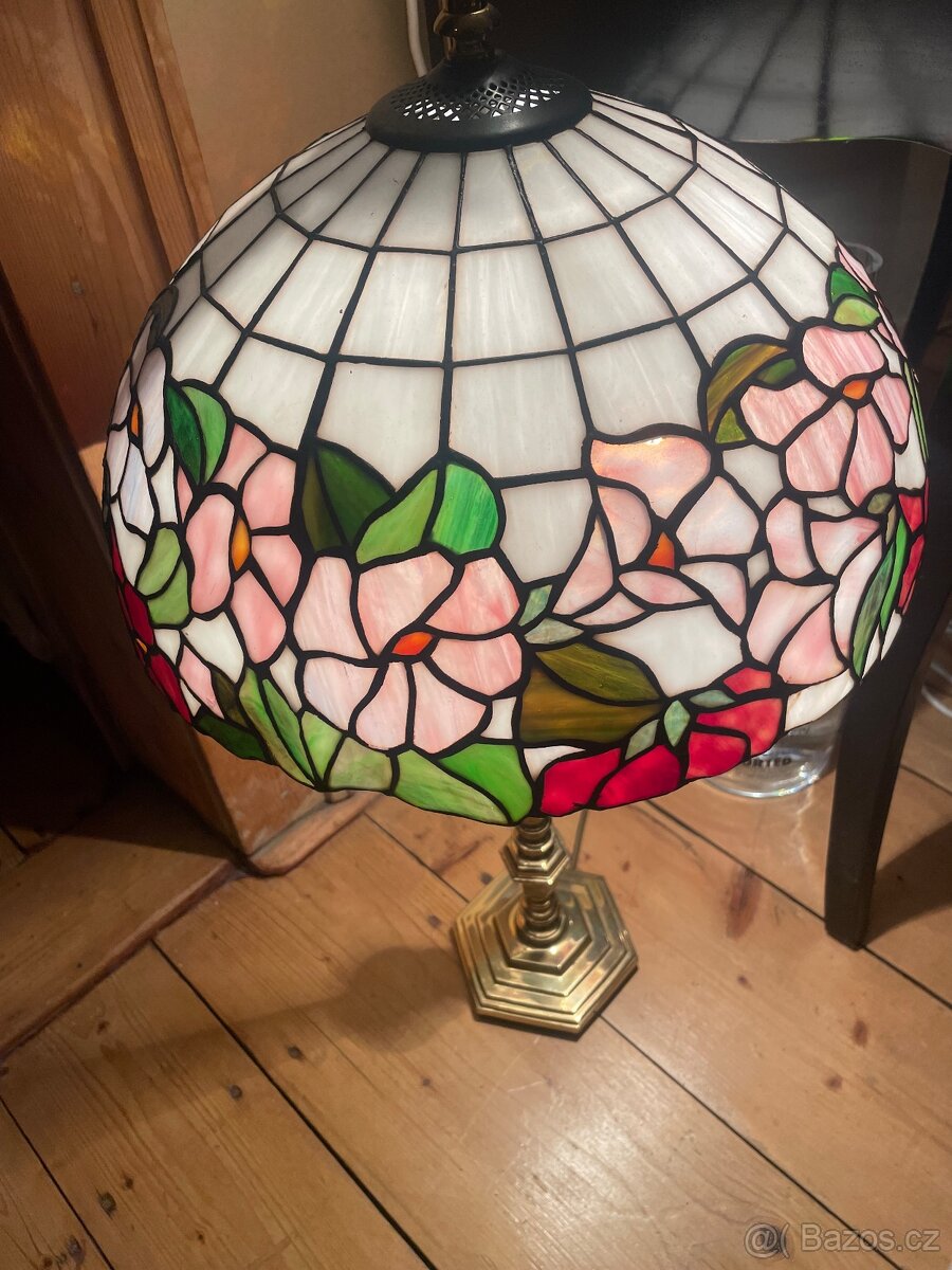 Vitrážová lampa - 4