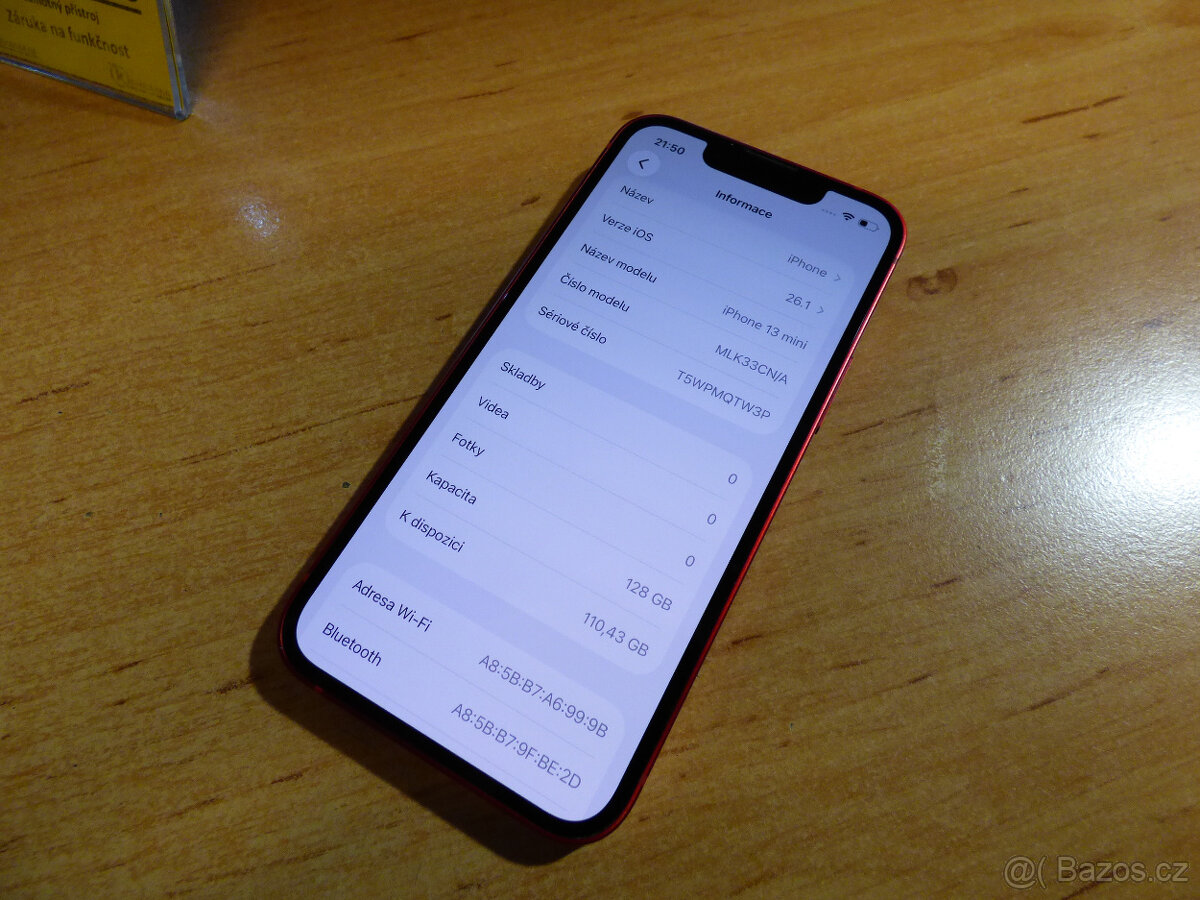 iPhone 13 mini - 128GB - 4