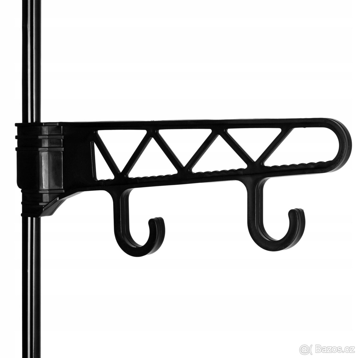 Šatní skříň s 6 policemi a věšáky (172 cm) - 4