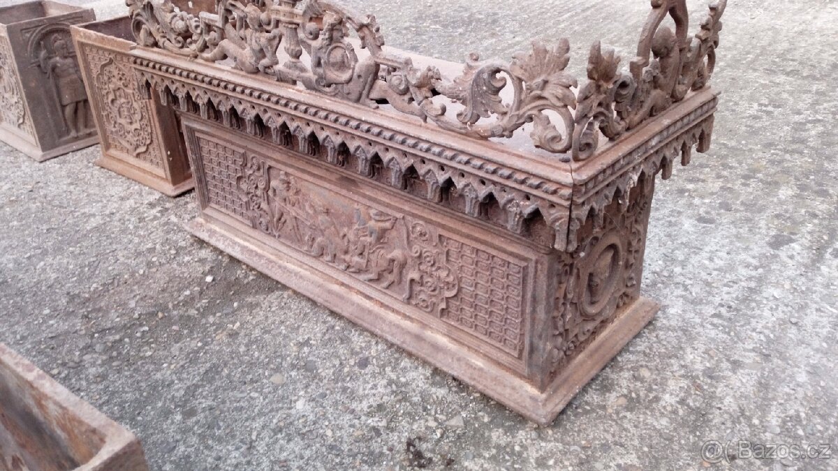 Litinové díly že starožitných kamen - 4