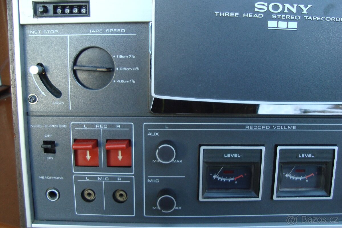 Kotoučový magnetofon Sony TC-366 - 4