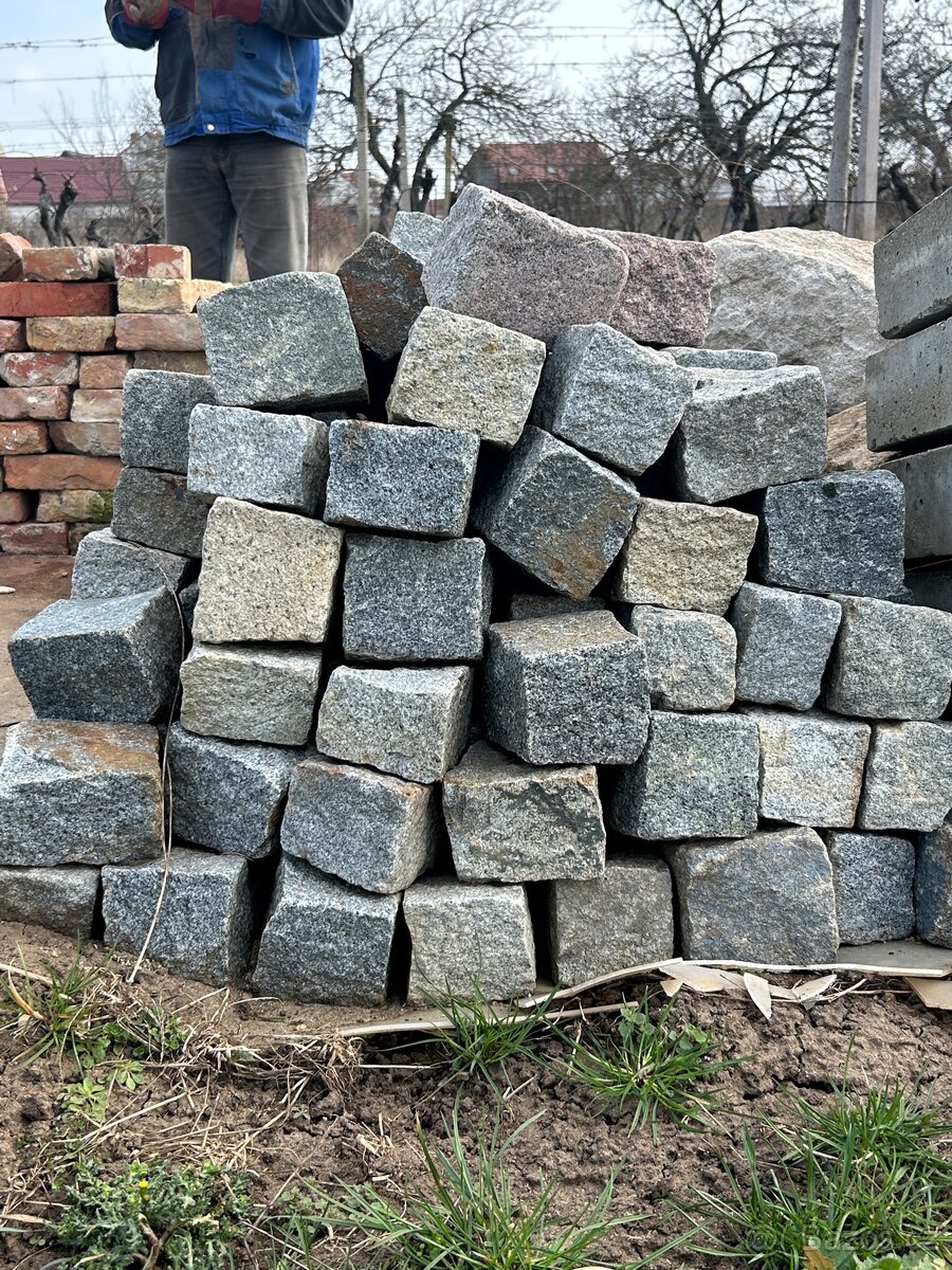 Žulové kostky cca 200ks. - 4