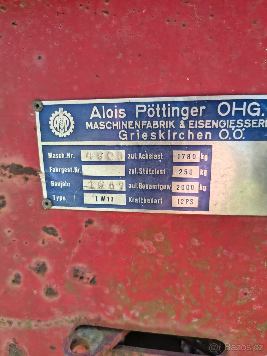 Sběrací vůz Pottinger kadett - 4