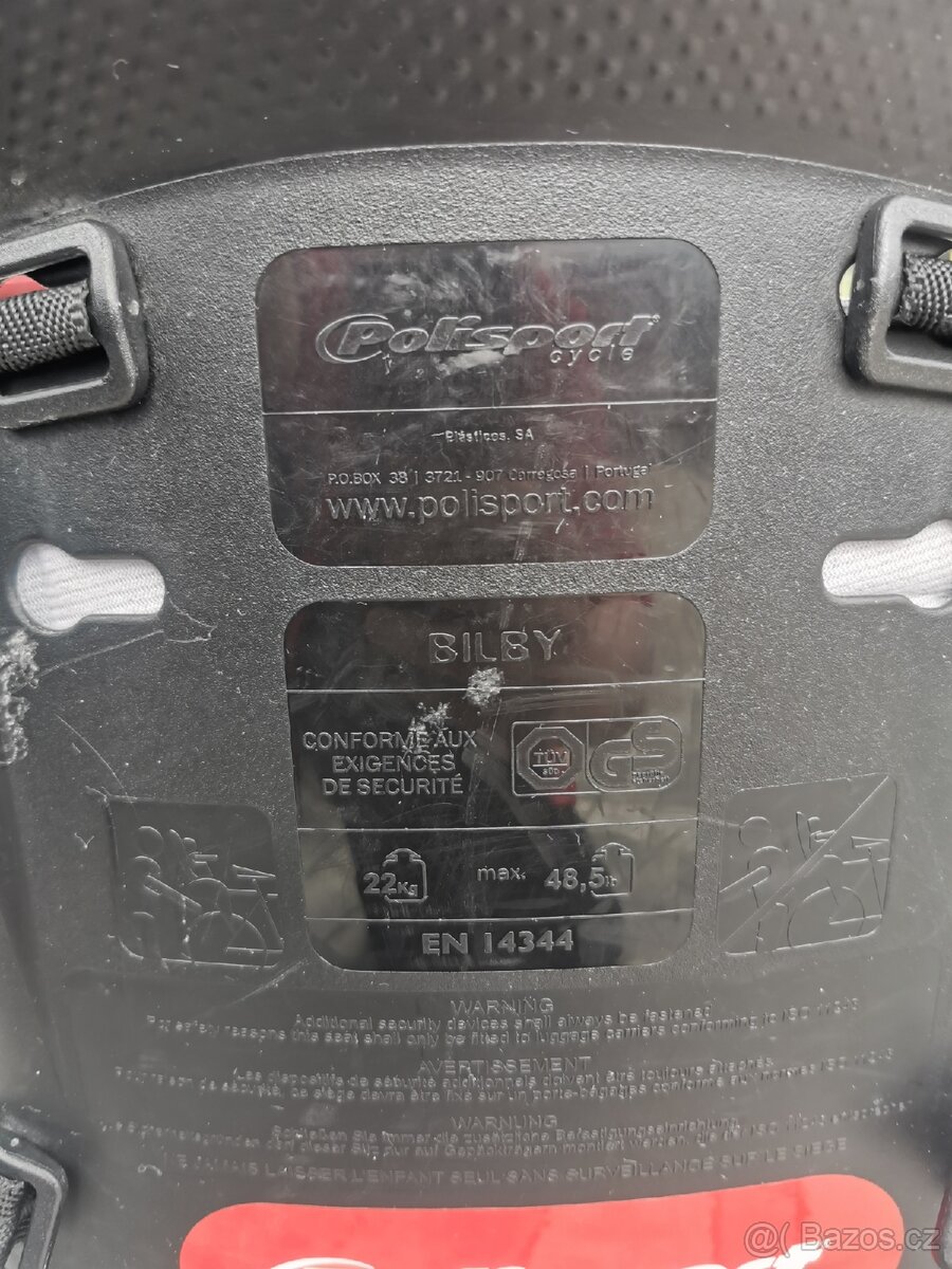 Sedačka dětská na kolo - 4