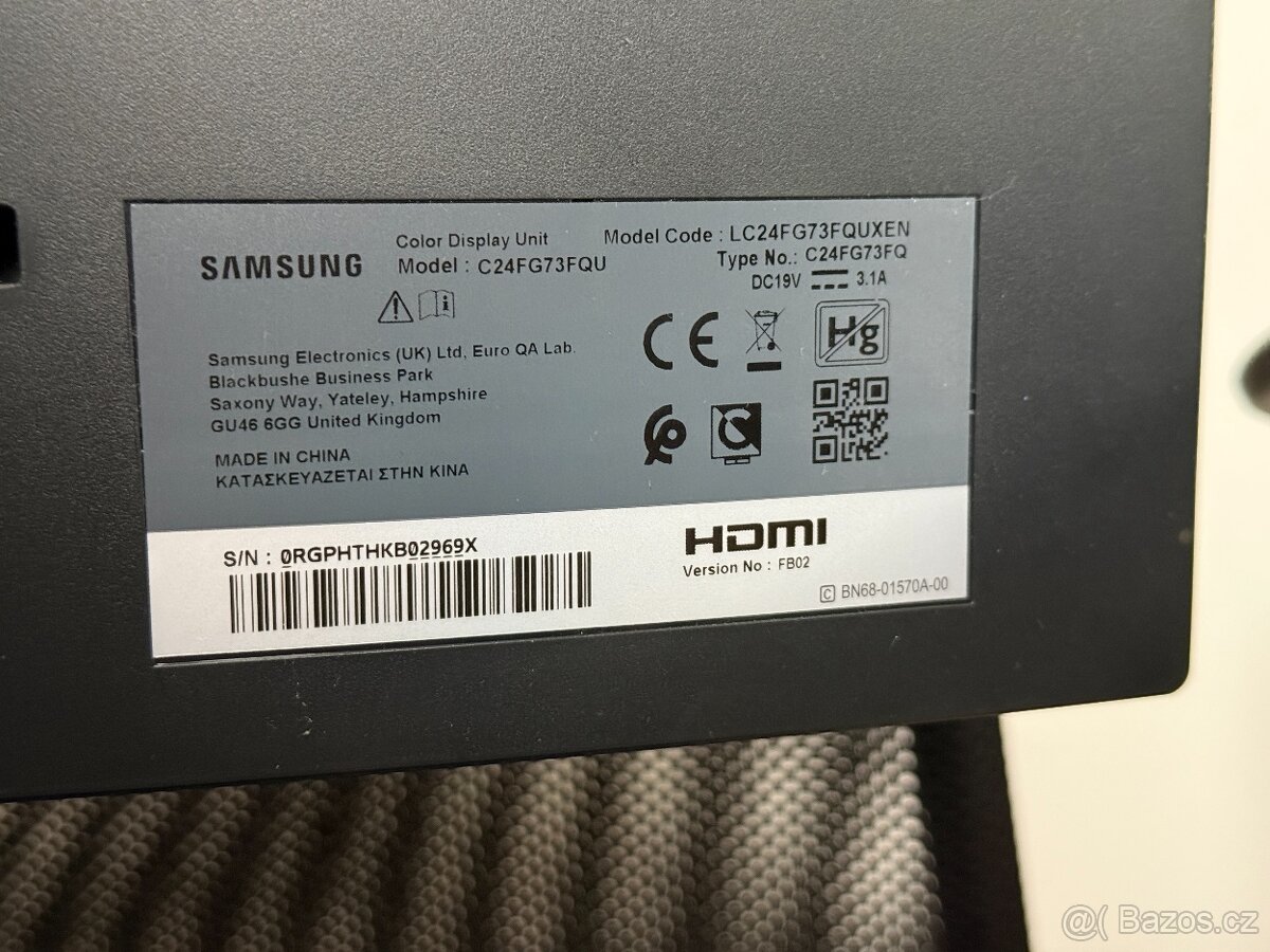 Samsung C24FG73 144Hz - 4