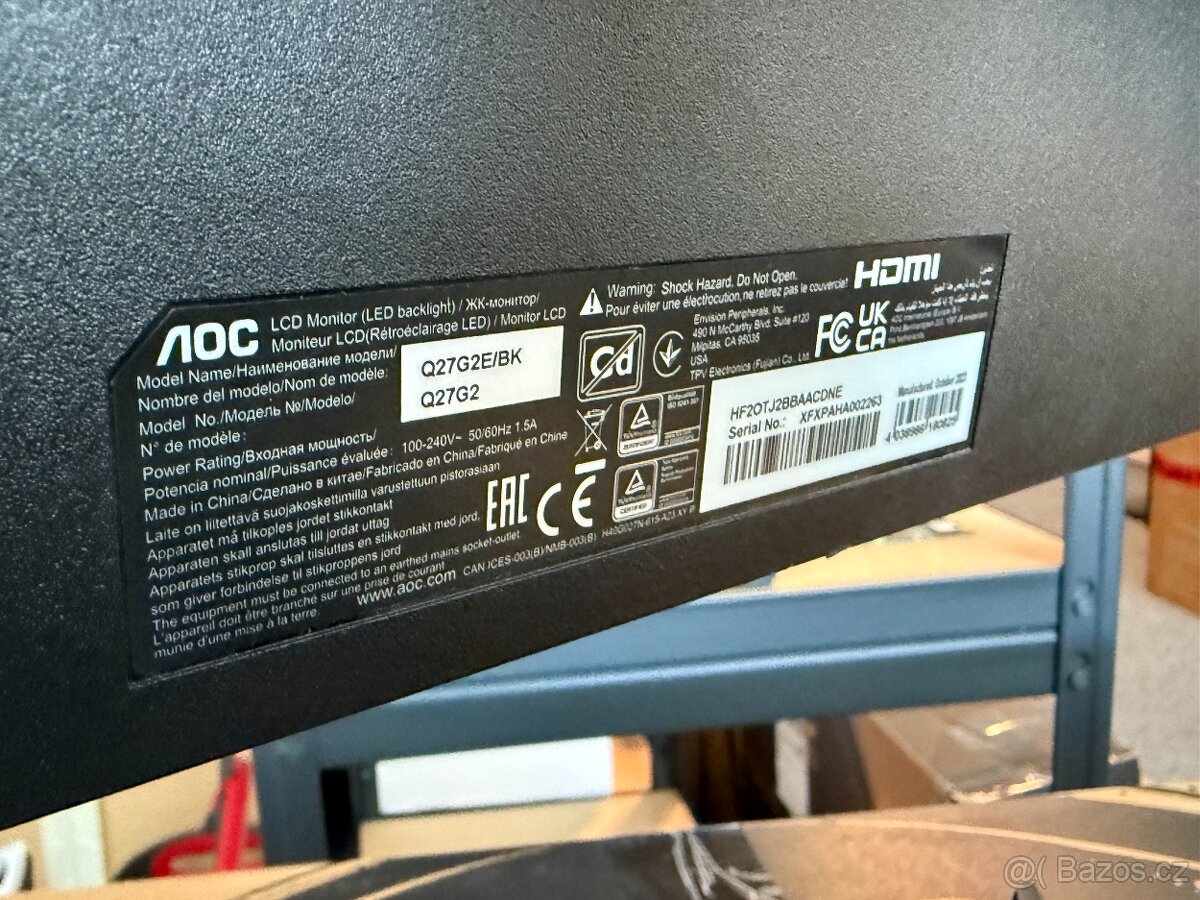 AOC | 27", 1440p, 155Hz - 4