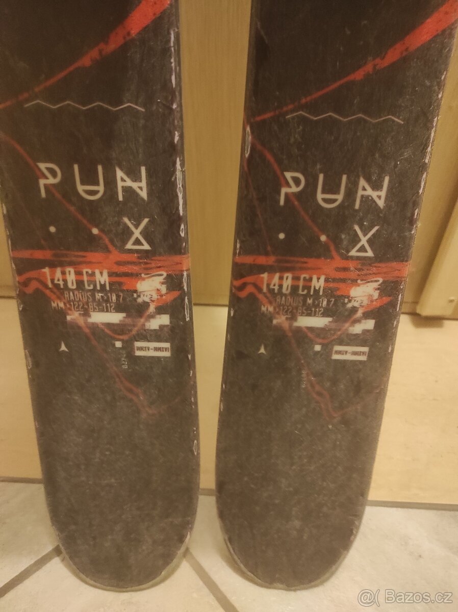 ATOMIC lyže 140cm freeraid - 4