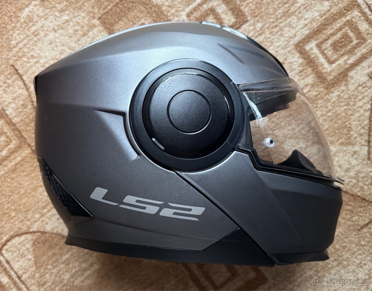 LS2 Scope L výklopná helma + interkom SENA - 4