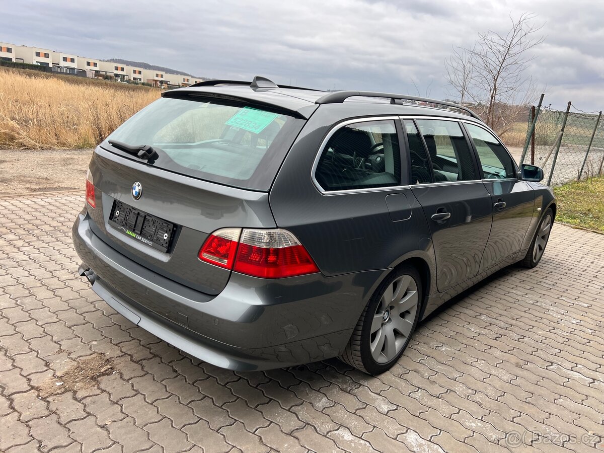 BMW 525Dtouring, 230000 km, automat, kůže, šíbr, idrive - 4
