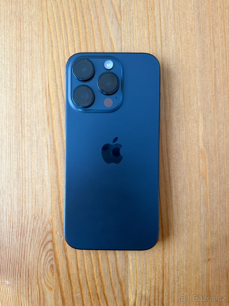 Apple iPhone 15pro 256 GB modrý titan - 4