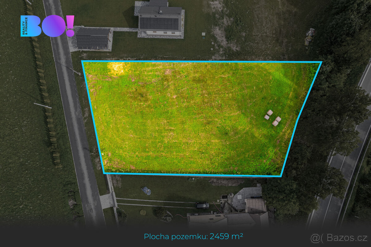 Prodej pozemku 2 459 m², Louky nad Olší - 4