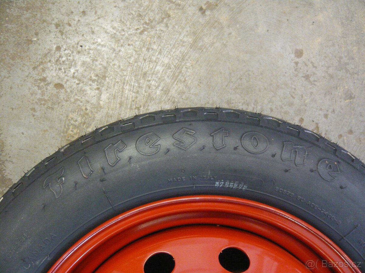 Nové Dojezdové kolo Fiat - 135 80 R14 - 4x98x58,1 - - - 4