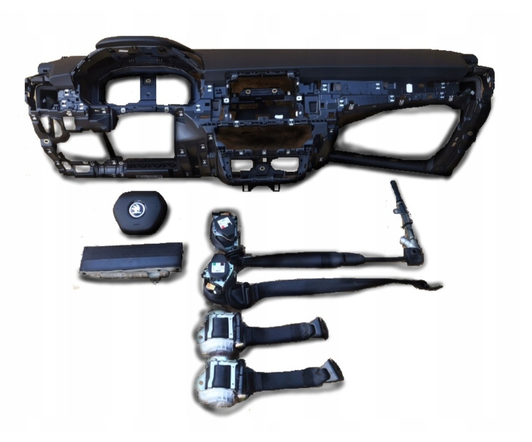 Škoda Fabia III, 3, 4 + lift - díly na přední část, airbagy - 4