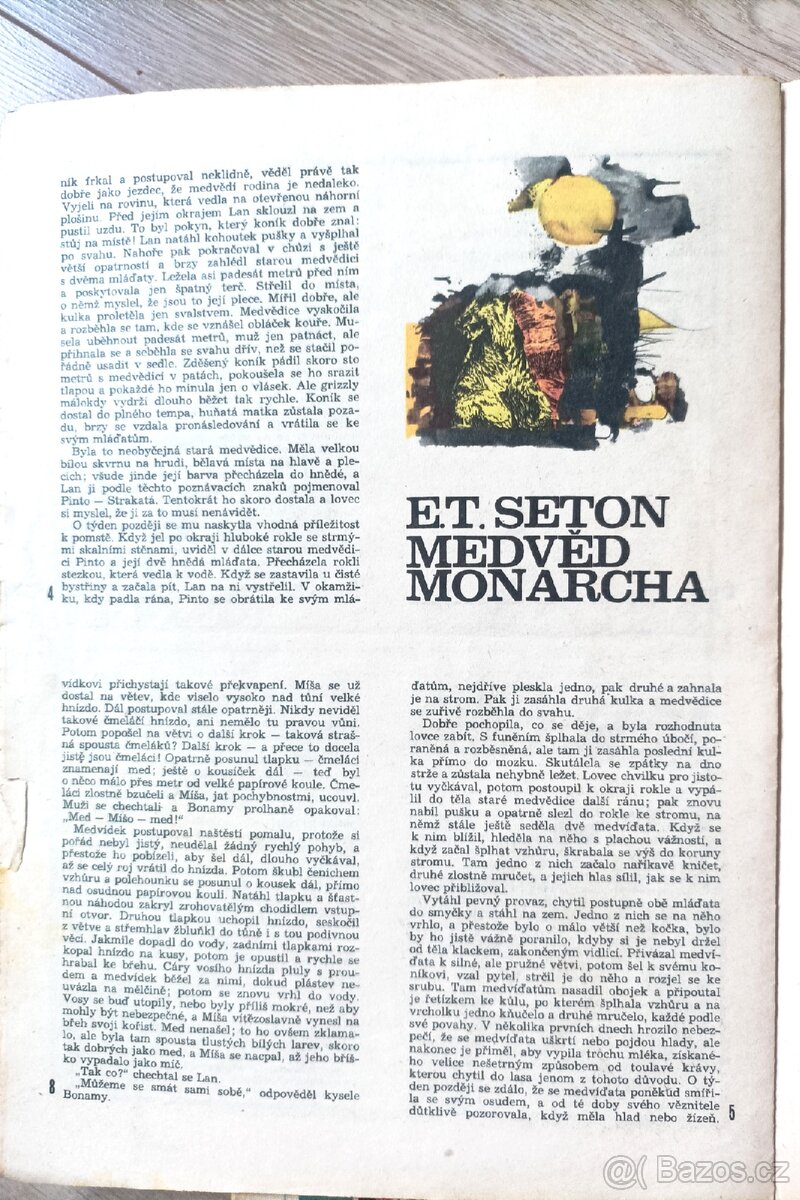 Časopis Sedmička pionýrů Ročník 1 (1968) komplet - 4