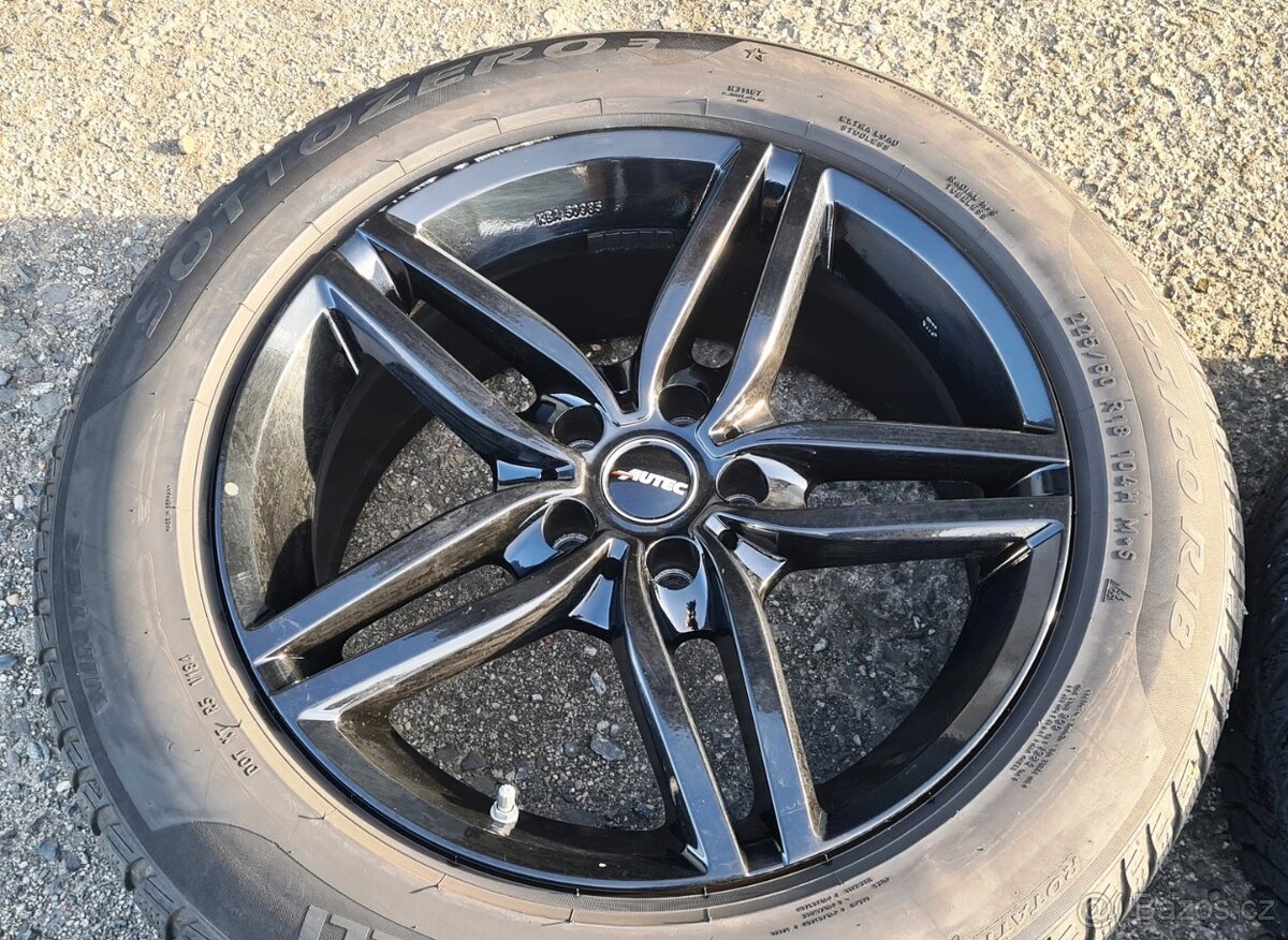 Zimní sada BMW X3, X4, 5x112, Pirelli 225/60R18, 6mm - 4