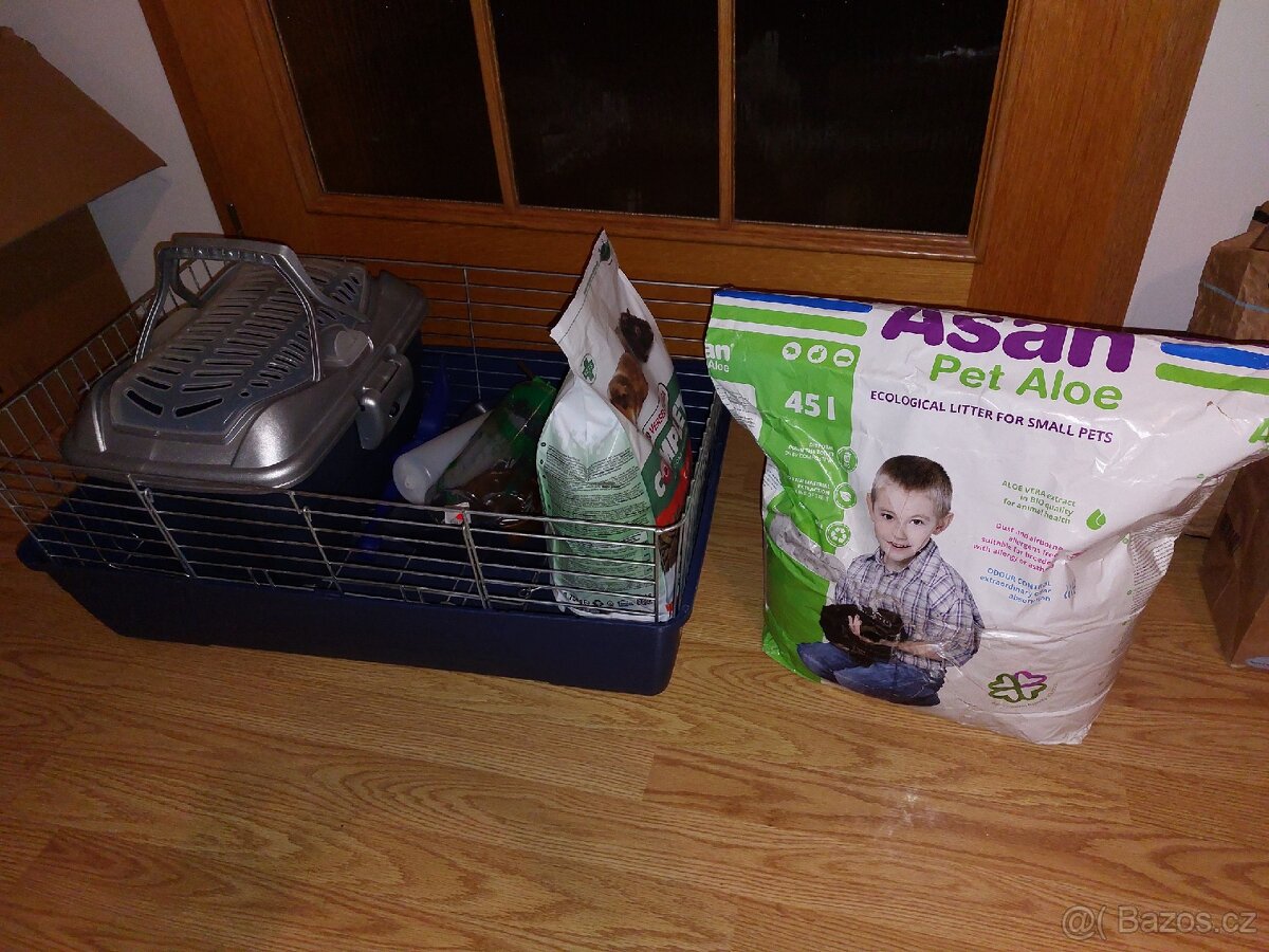 Klec pro morče,přepravka,granule atd - 4