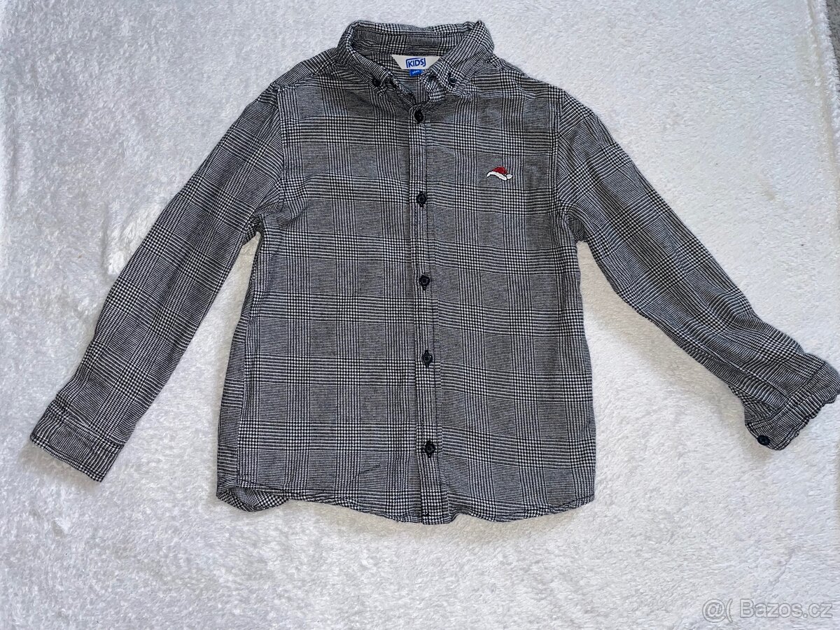 Vánoční košile 116 - 4