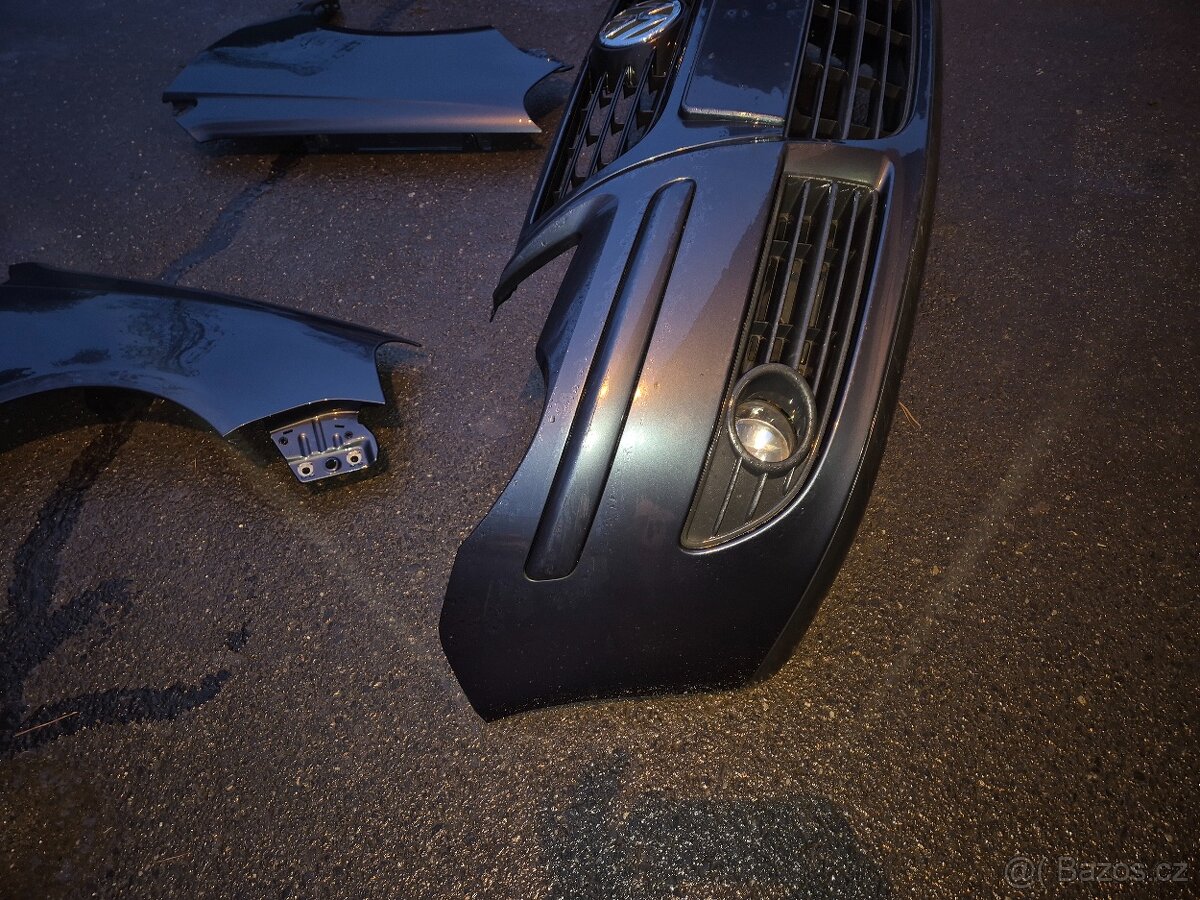 VW polo,nárazník, blatníky, 1.4 tdi díly z vozu, - 4