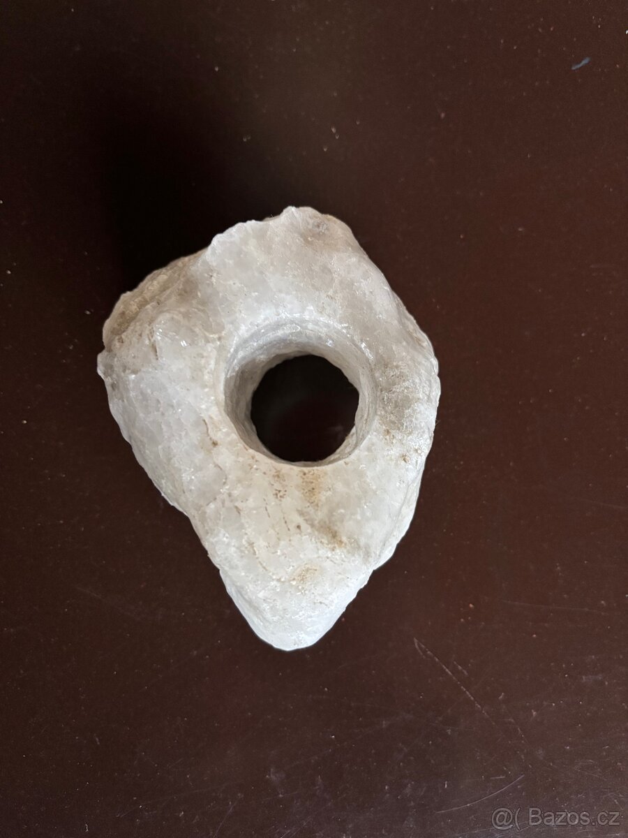 Solná lampa na čajovou svíčku - 4