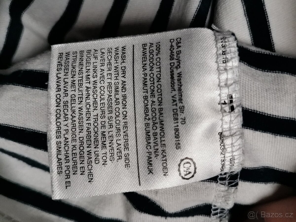 Tričko dlouhý rukáv vel. 104 zn. C@A - 4