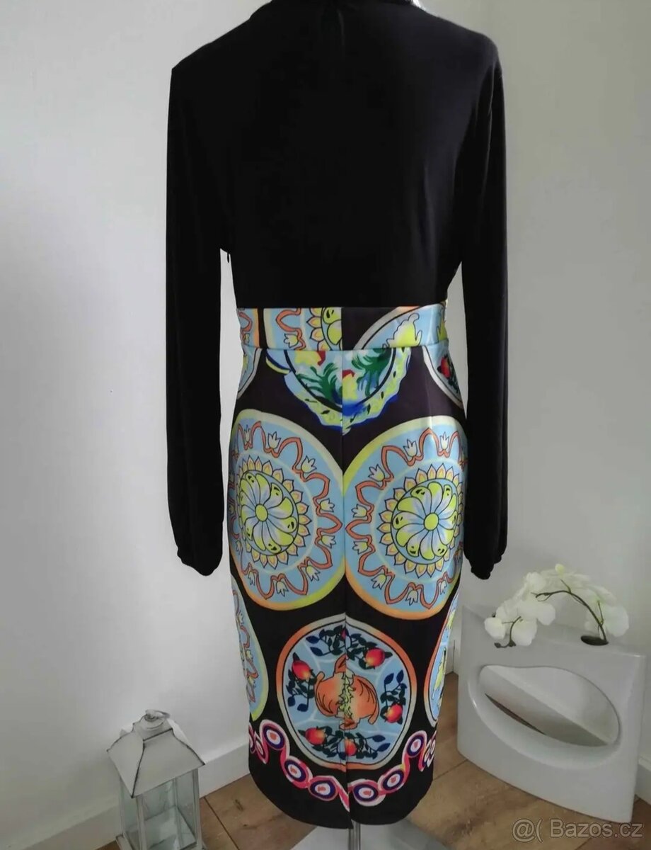 Šaty nové pouzdrové M - 4