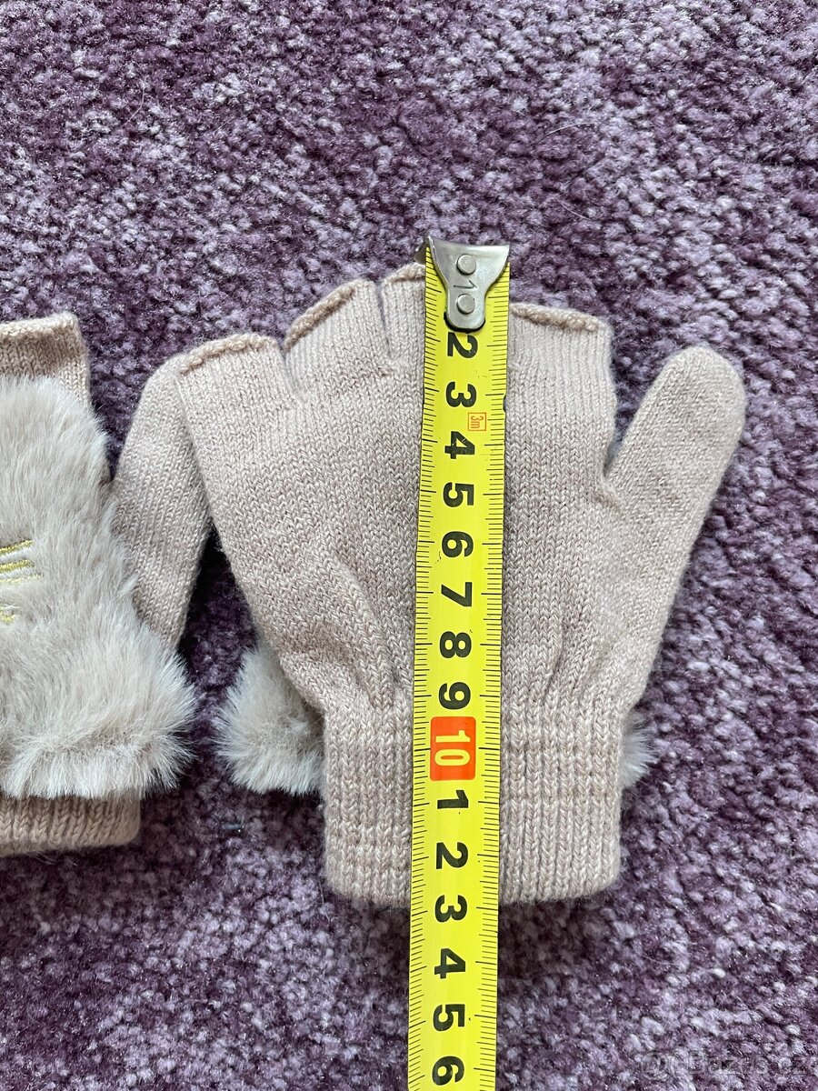 Bezprstové rukavice 92-104 - 4