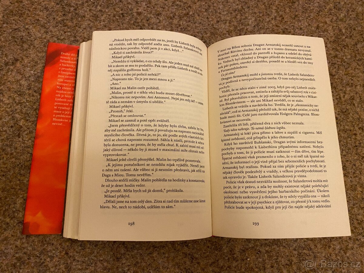 Stieg Larsson Milenium 2 Dívka, která si hrála s ohněm - 4