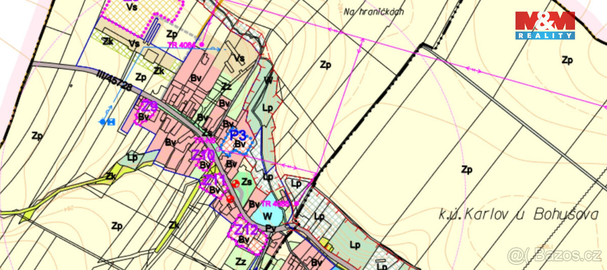 Prodej zahrady, 1867 m², Bohušov - 4