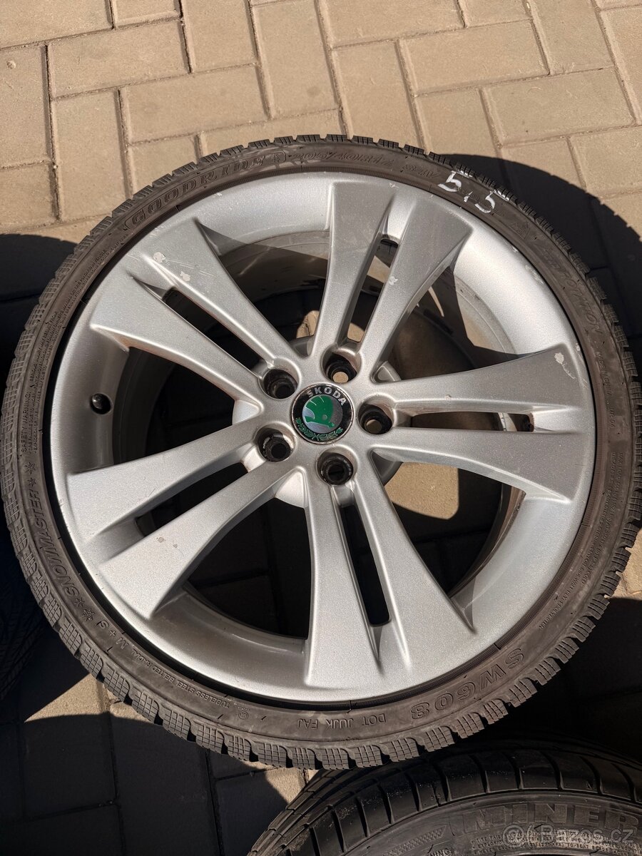 Alu sada R17 Škoda Trinity 5x100 - 4