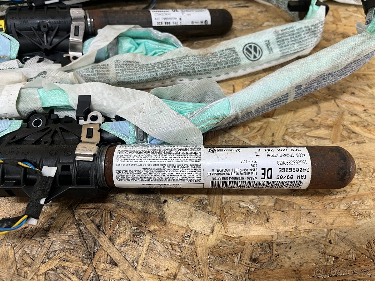 STROPNÍ AIRBAGY VW PASSAT B6 3C0880742E/3C0880741E - 4