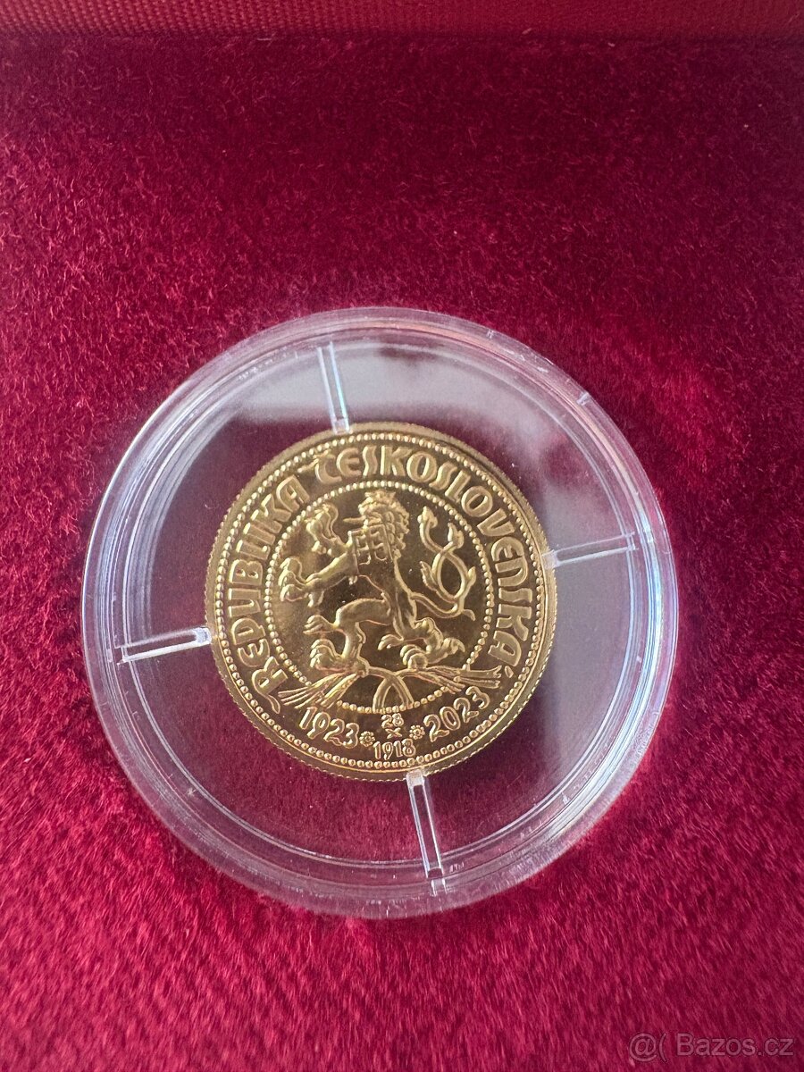 Svatováclavský Dukát Antonín Mára - 4