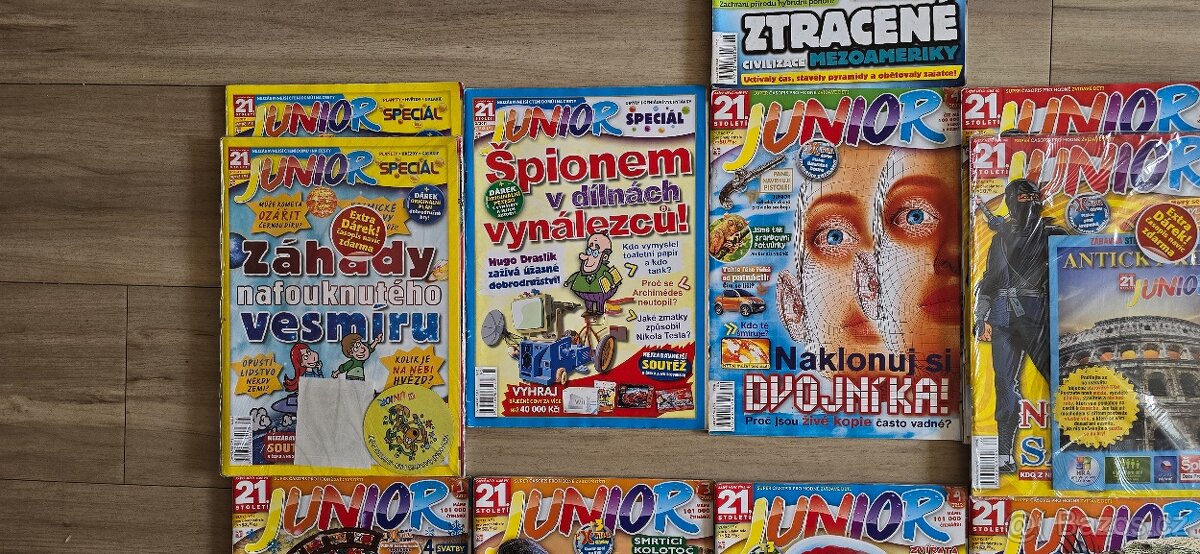 Časopisy 21.století - JUNIOR 2010 - 2013- 24ks - cena za vše - 4