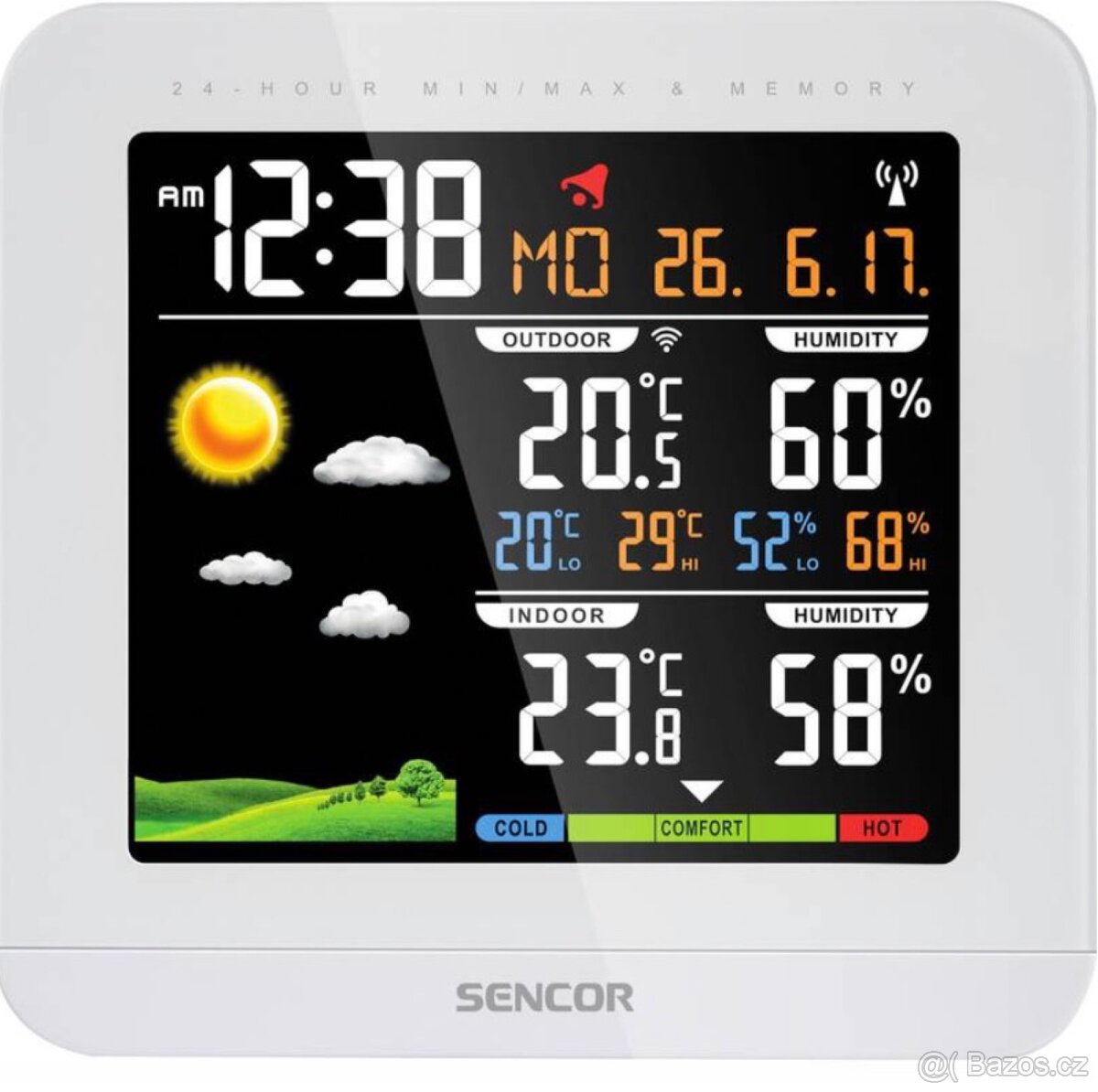 Meteorologická stanice Sencor SWS 5600 bílý - 4