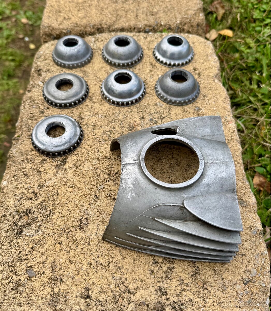 Jawa ČZ kyvacka, ČZ - matice krytu a kryt - 4