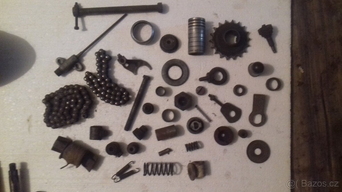 Manet 90 dvoupíst M90 - díly různé konvolut - 4