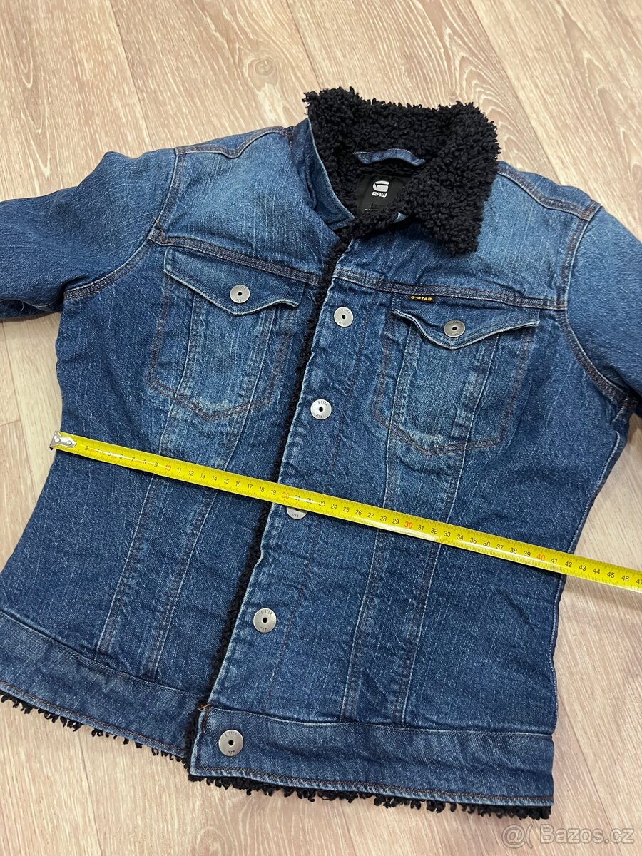 Riflová bunda M teplá - 4